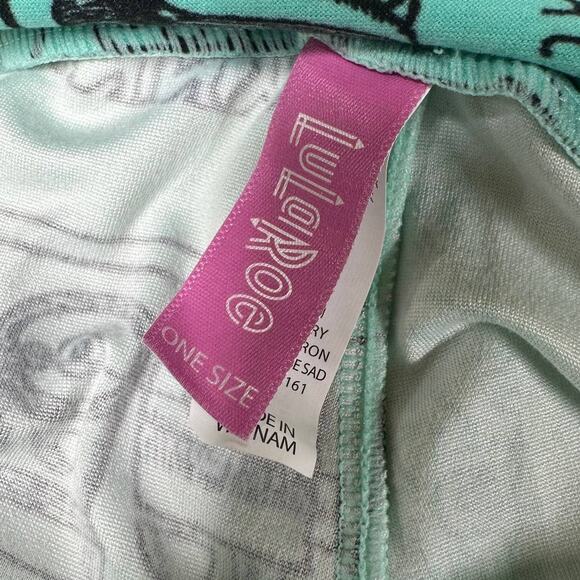 Lularoe Disney Pixar Toy Story Leggings Mint Green One Size Woody Buzz Jessie - Picture 3 of 8